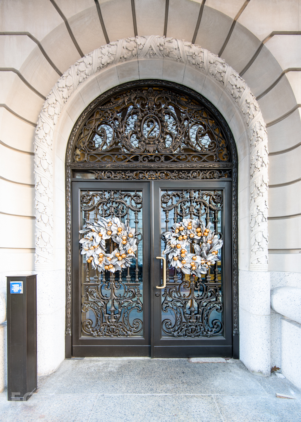North entrance.