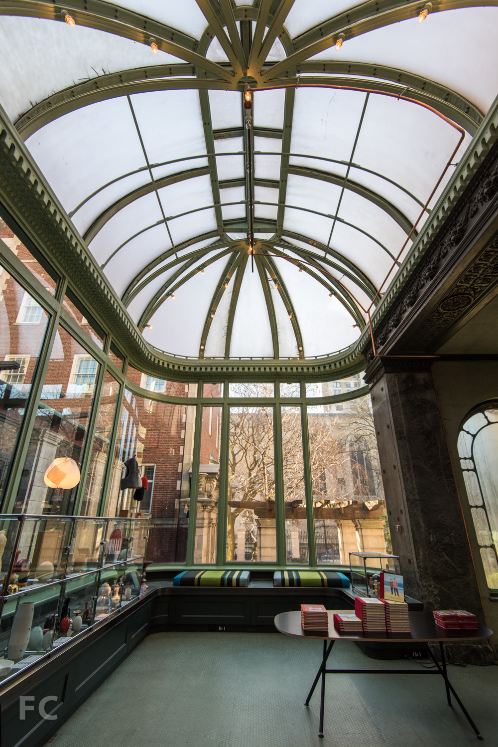 SHOP Cooper Hewitt located in the former Conservatory.