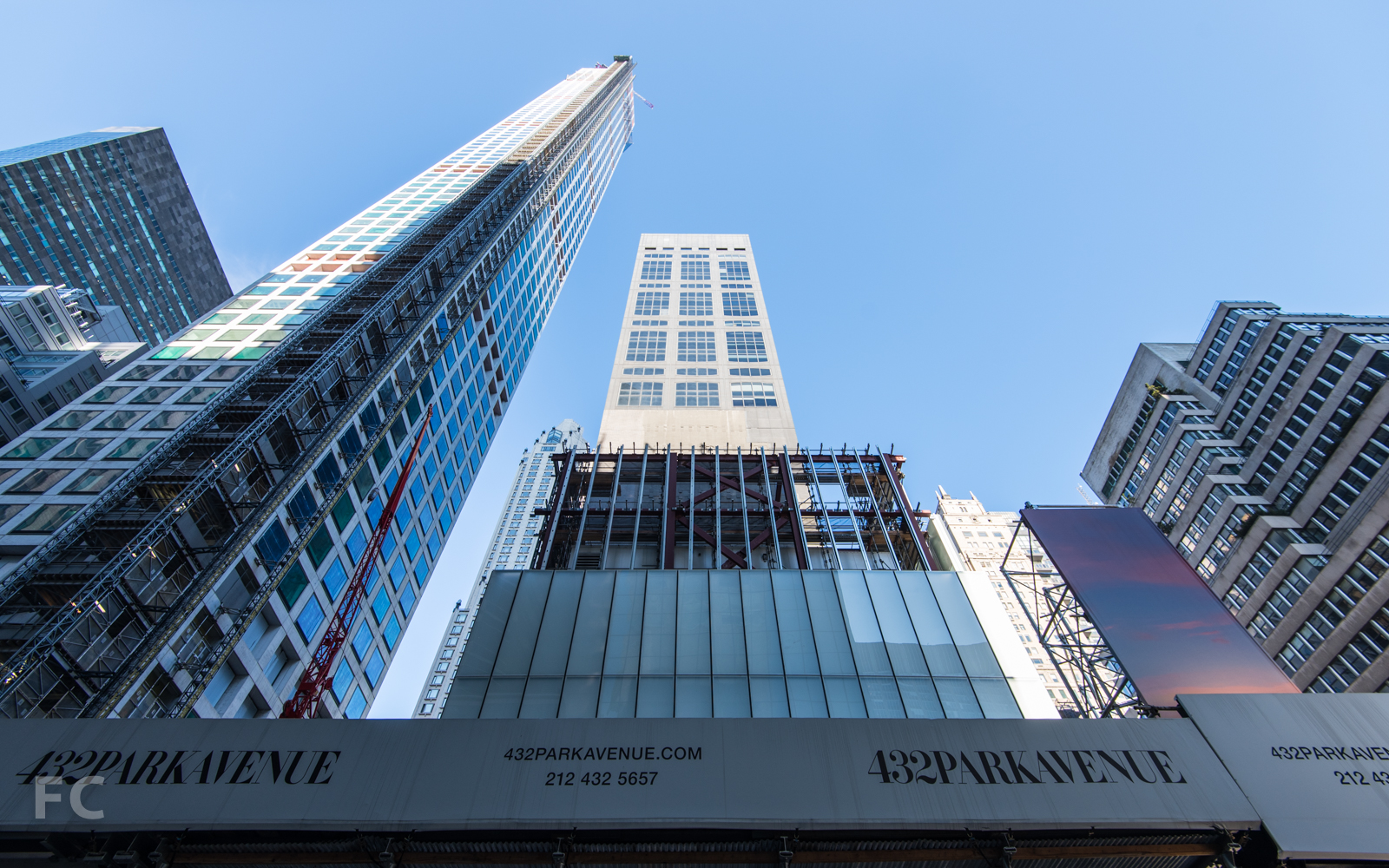 South facade from East 56th Street.