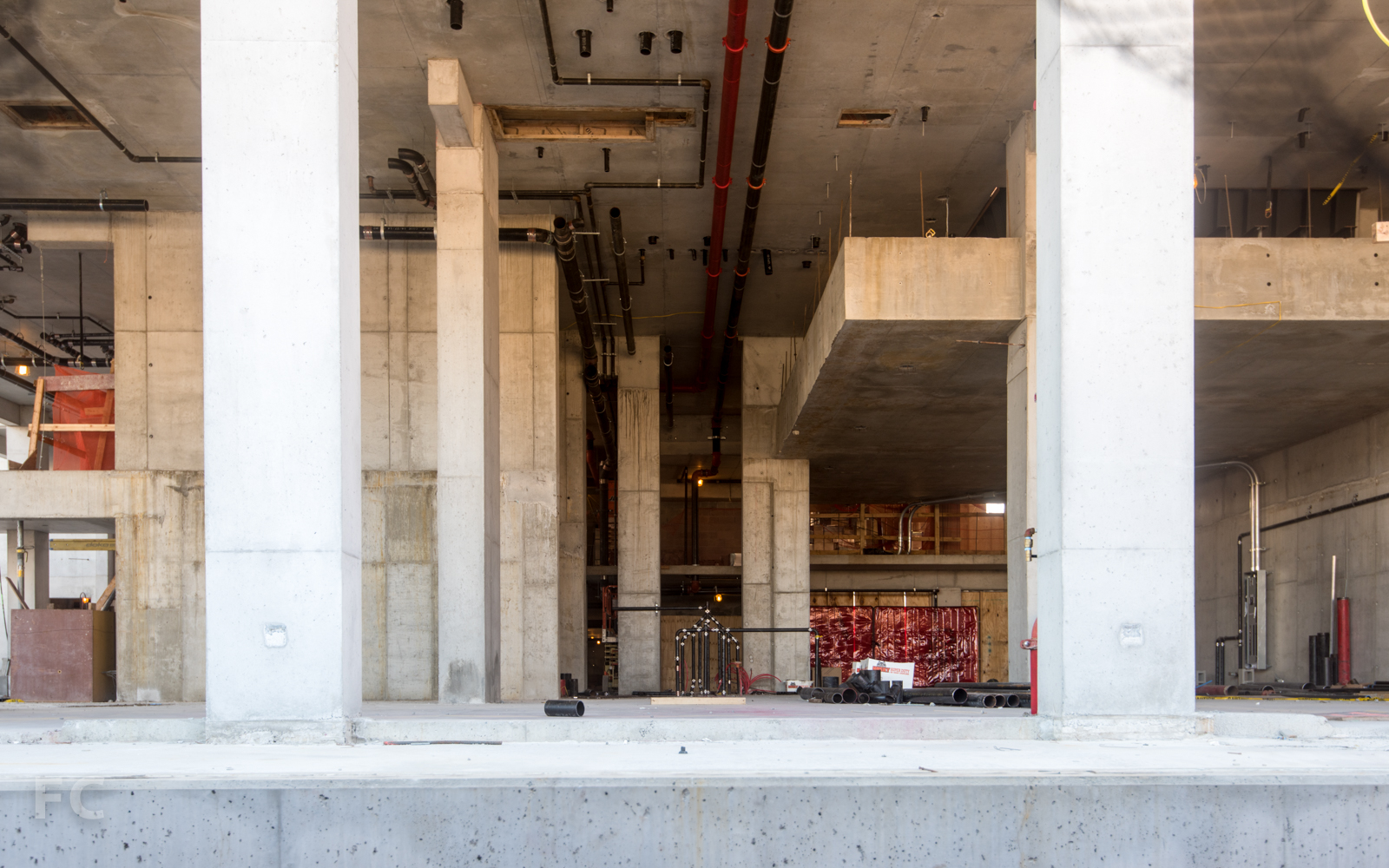 View of the ground floor interior.