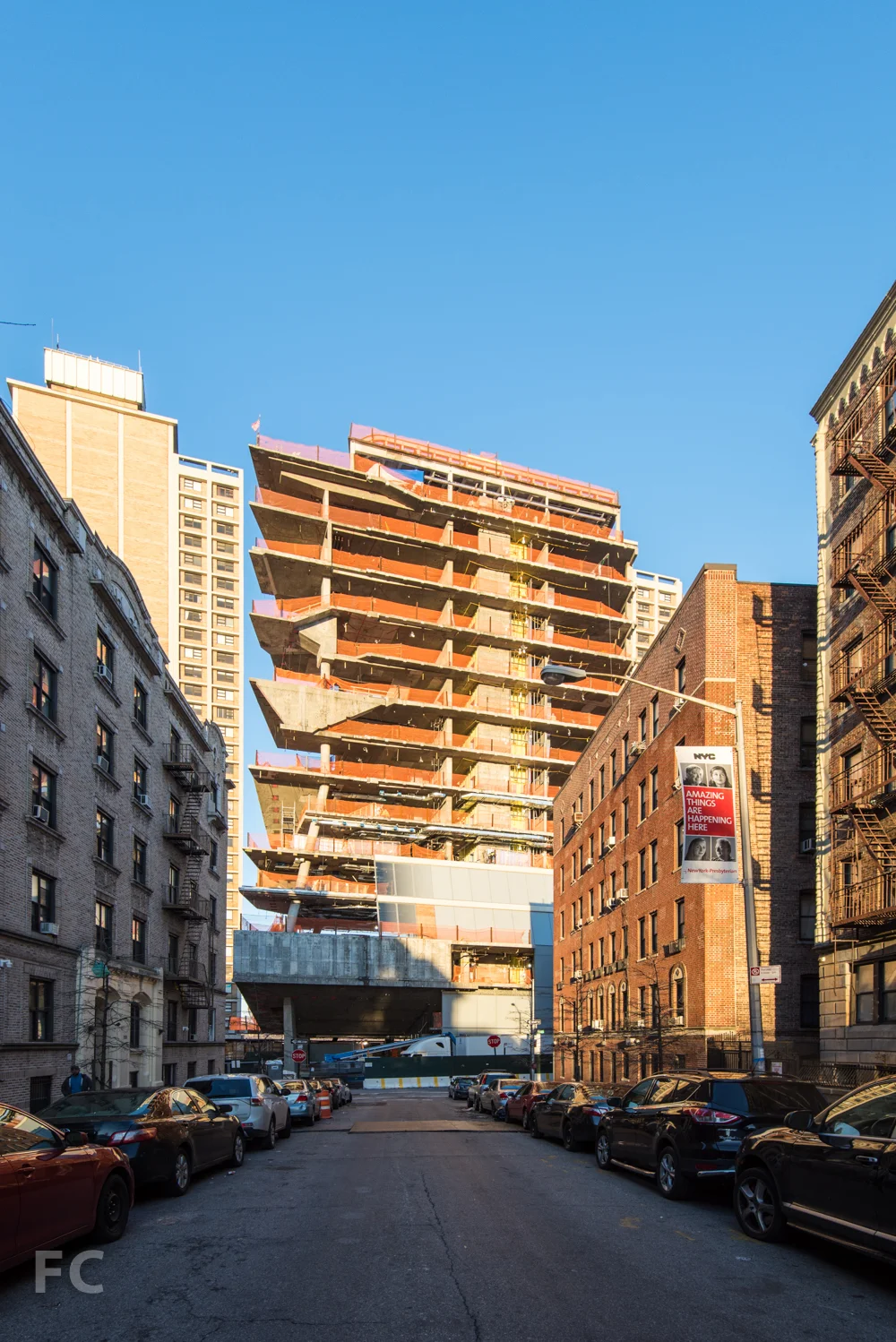 East façade from West 171st Street.