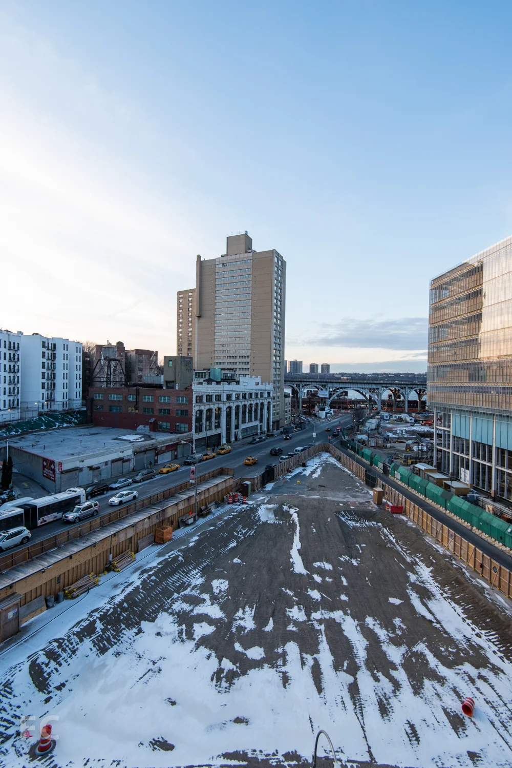 Future site of the Academic Conference Center.