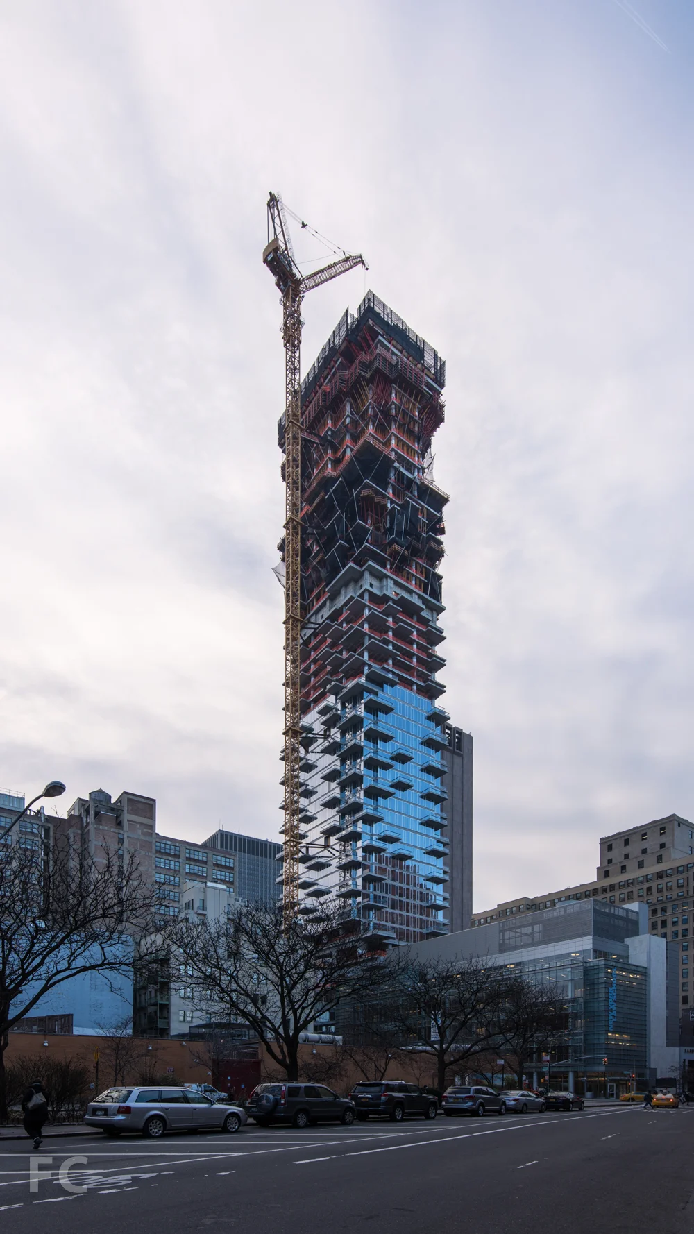 Northwest corner from West Broadway.