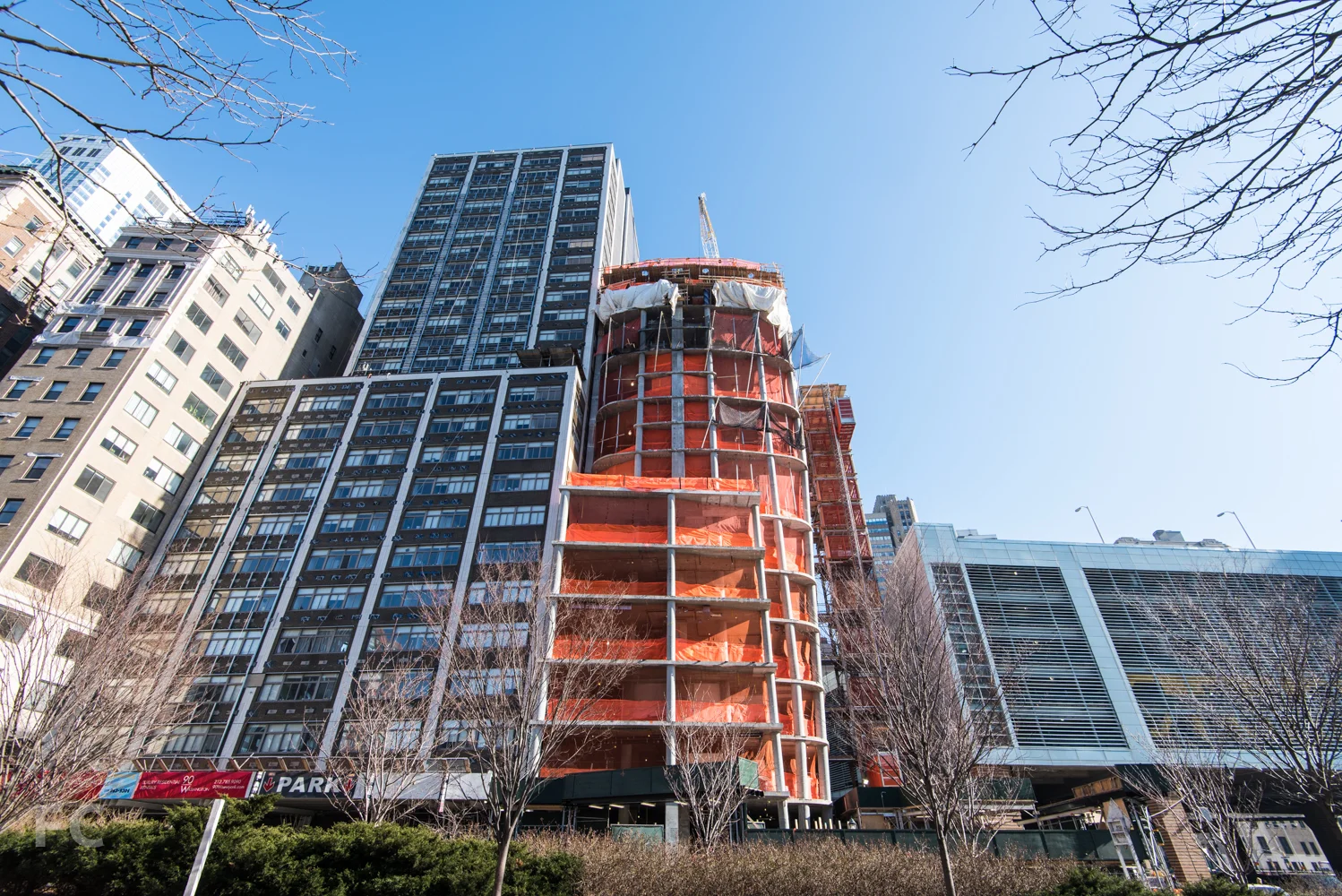 West facade from West Street.