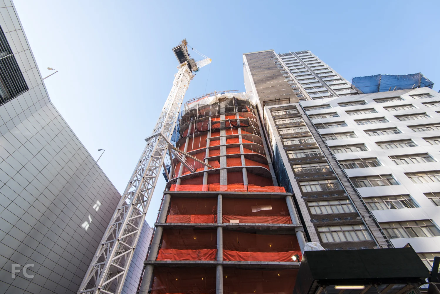 East facade from Washington Street.