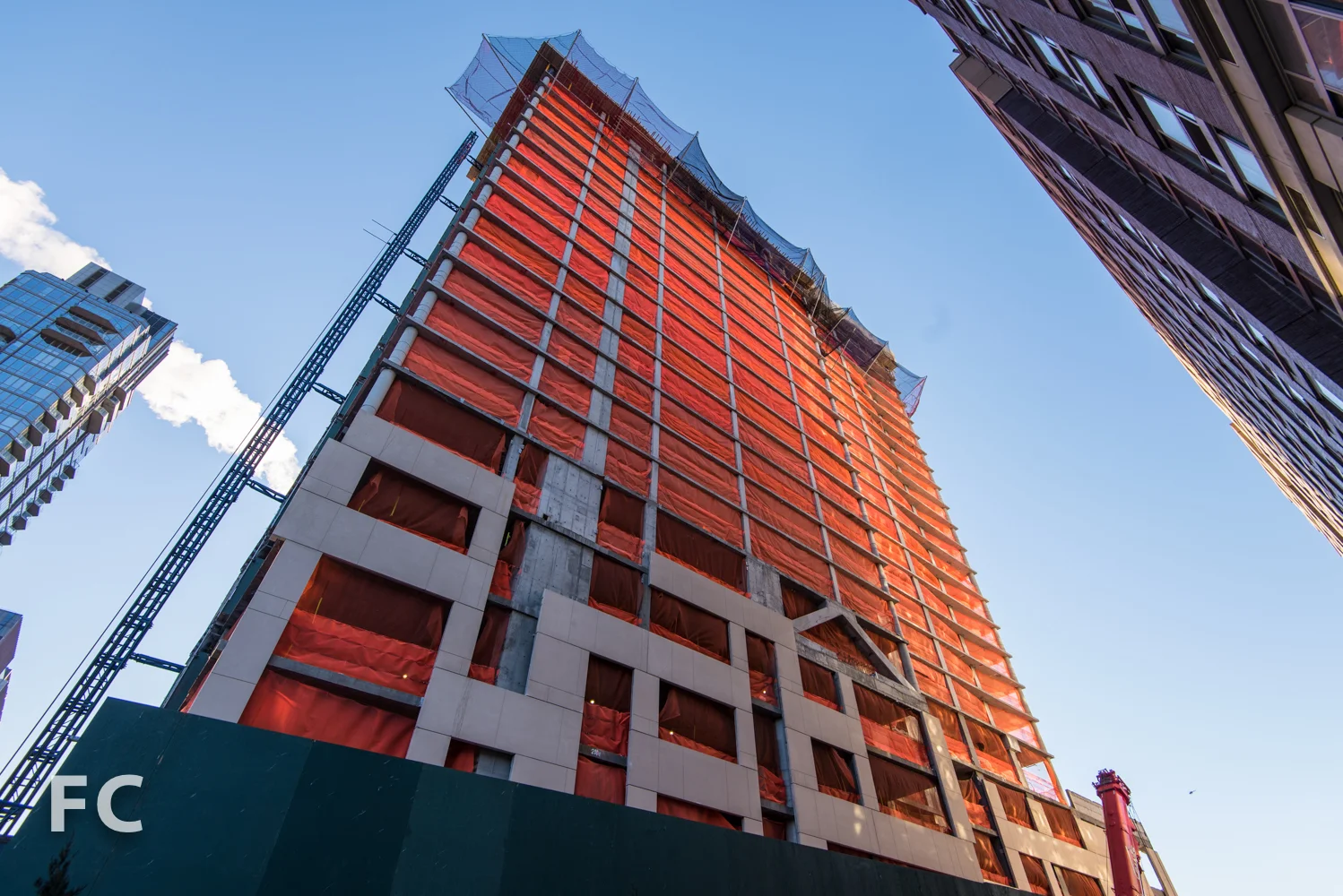 North facade of 21 West End Avenue.