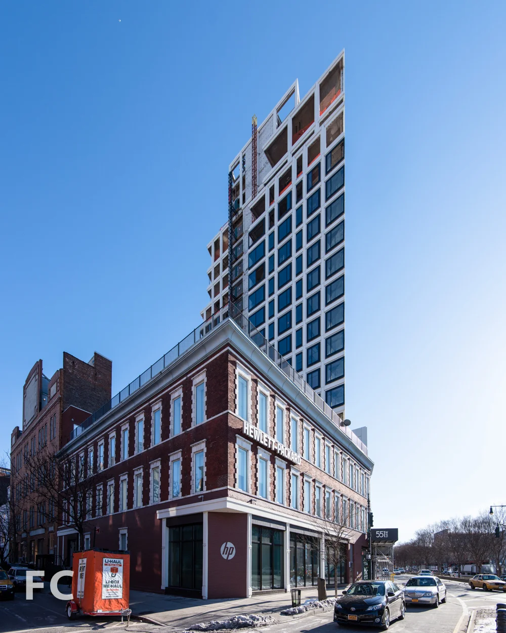 North facade from 11th Avenue.