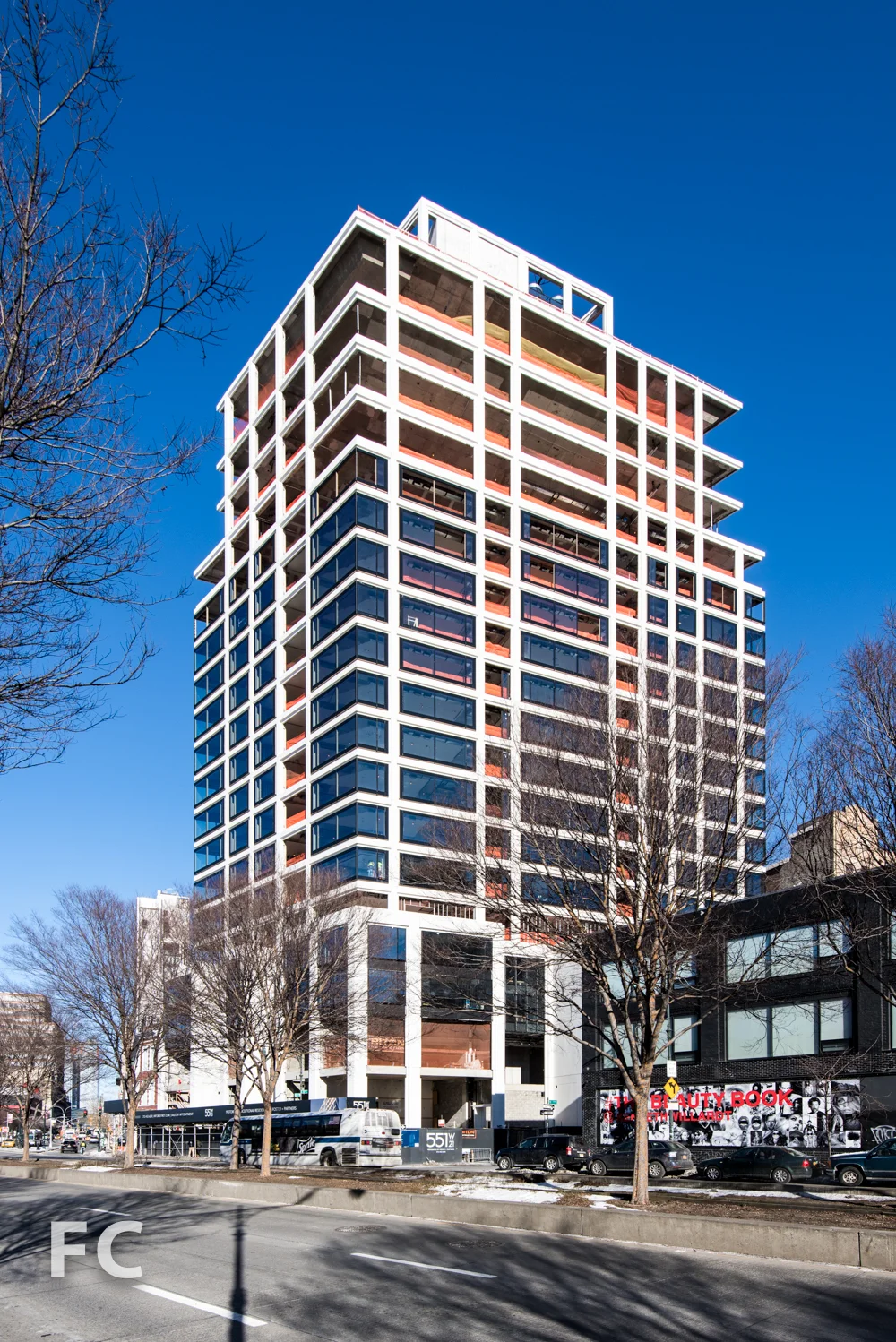 Southwest corner from 12th Avenue.