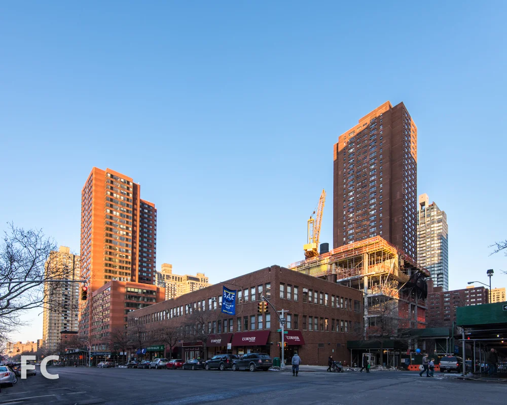 Southwest corner from Third Avenue.