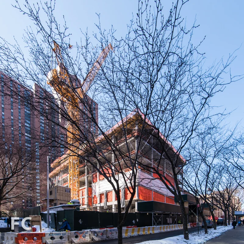 Northeast corner from East 93rd Street.