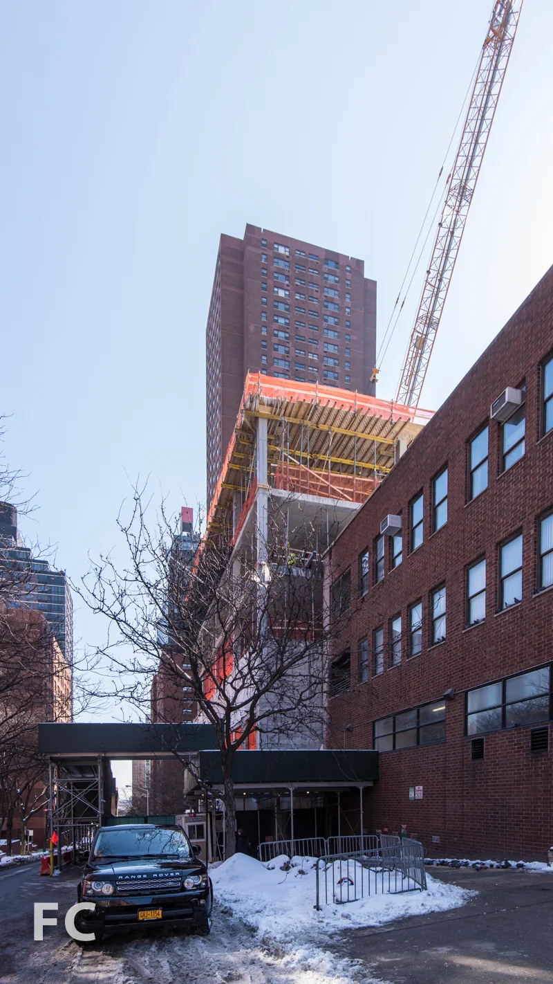 Northwest corner from East 93rd Street.