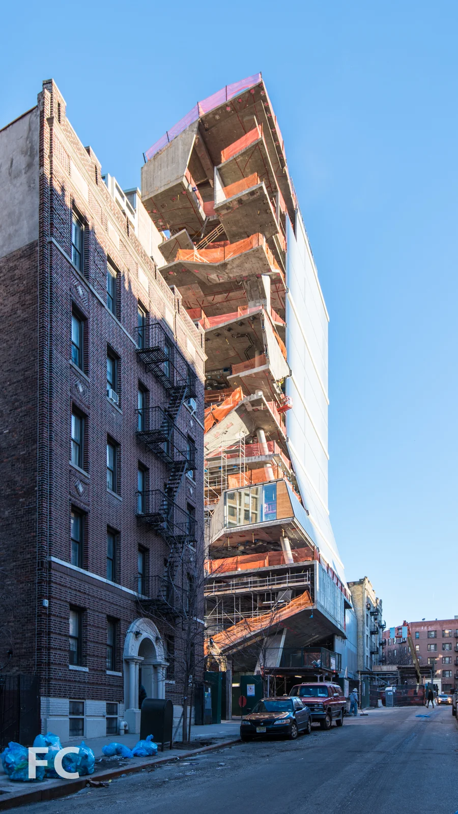 Southeast corner from Haven Avenue.