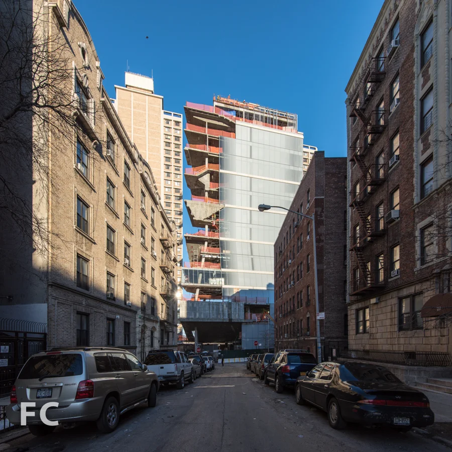 East façade from West 171st Street.