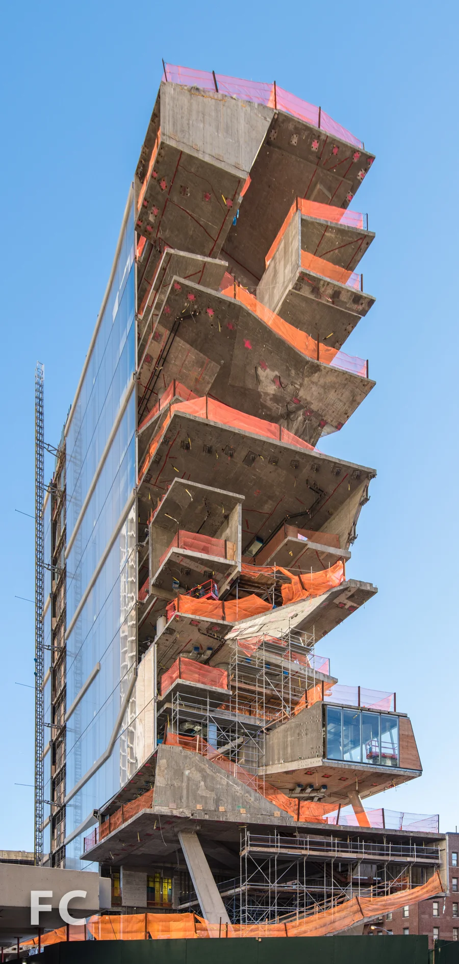 Southwest corner.