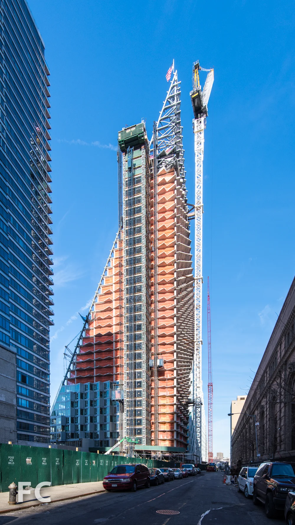 Northeast corner from West 58th Street..