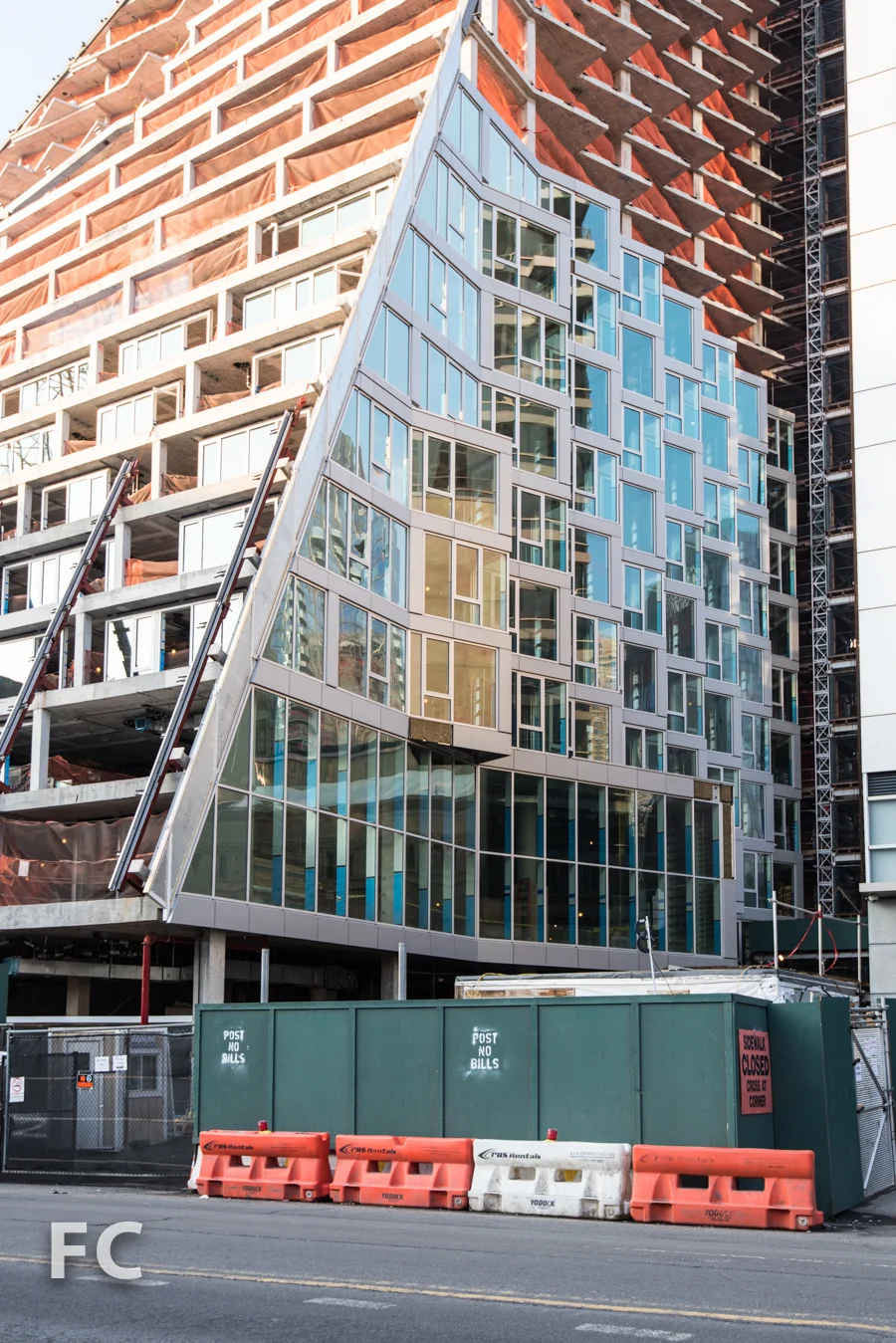 Southeast corner from West 57th Street.