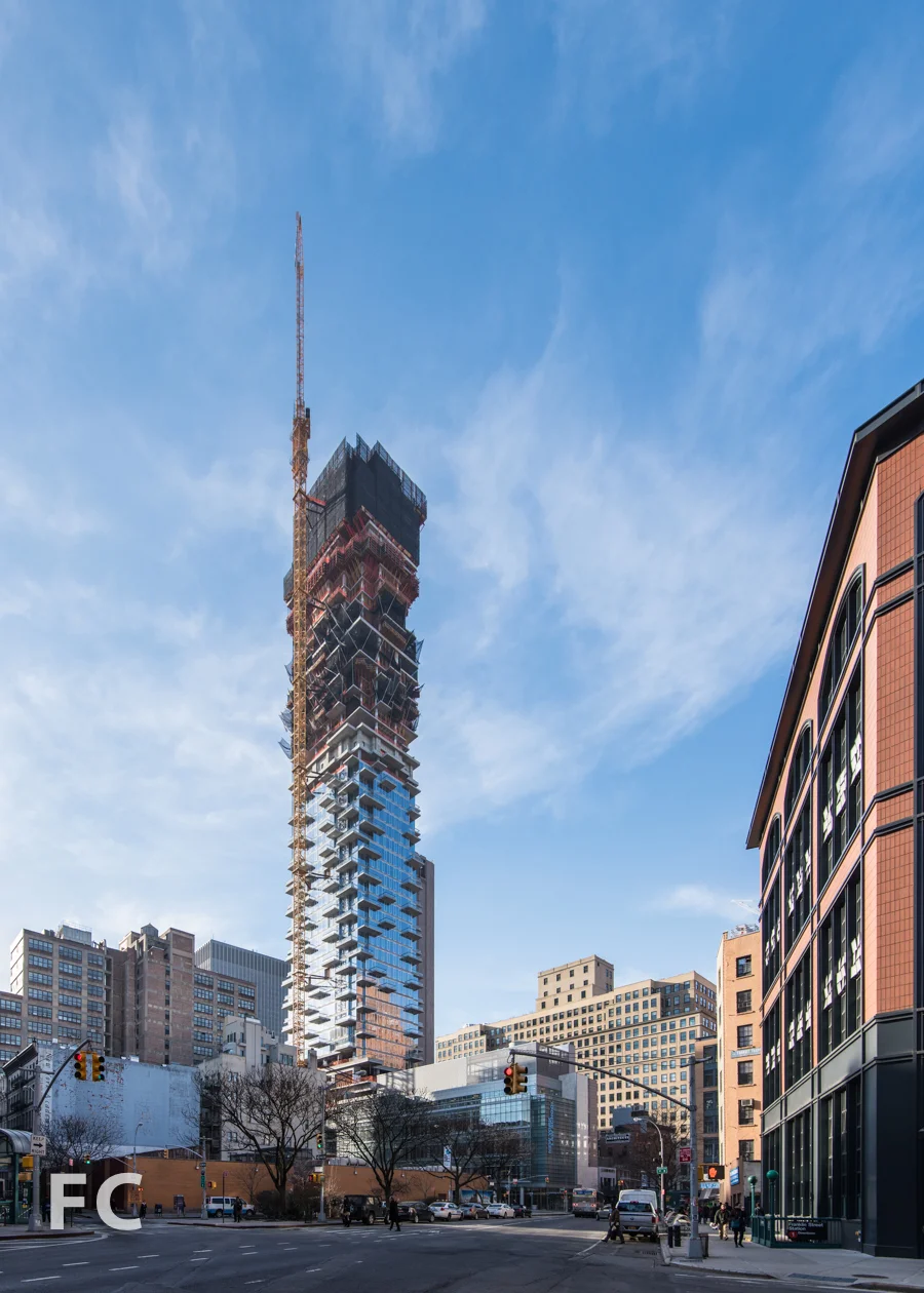 Northwest corner from West Broadway.