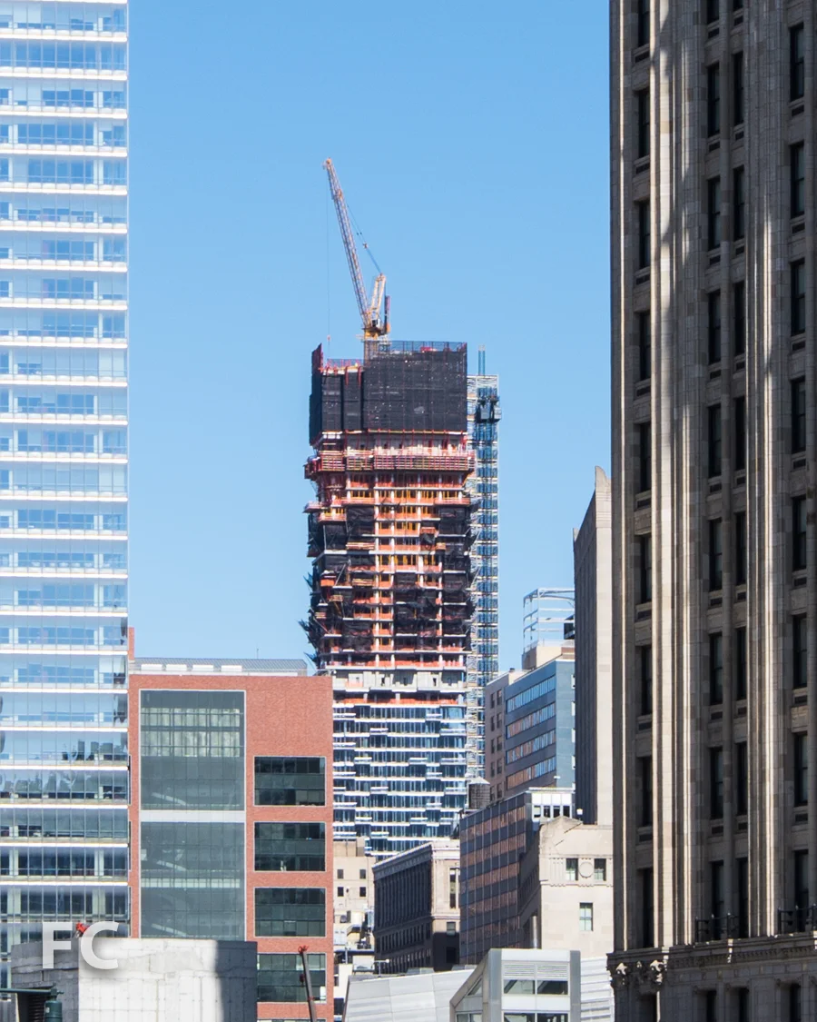 South facade from the Laight Street bridge.