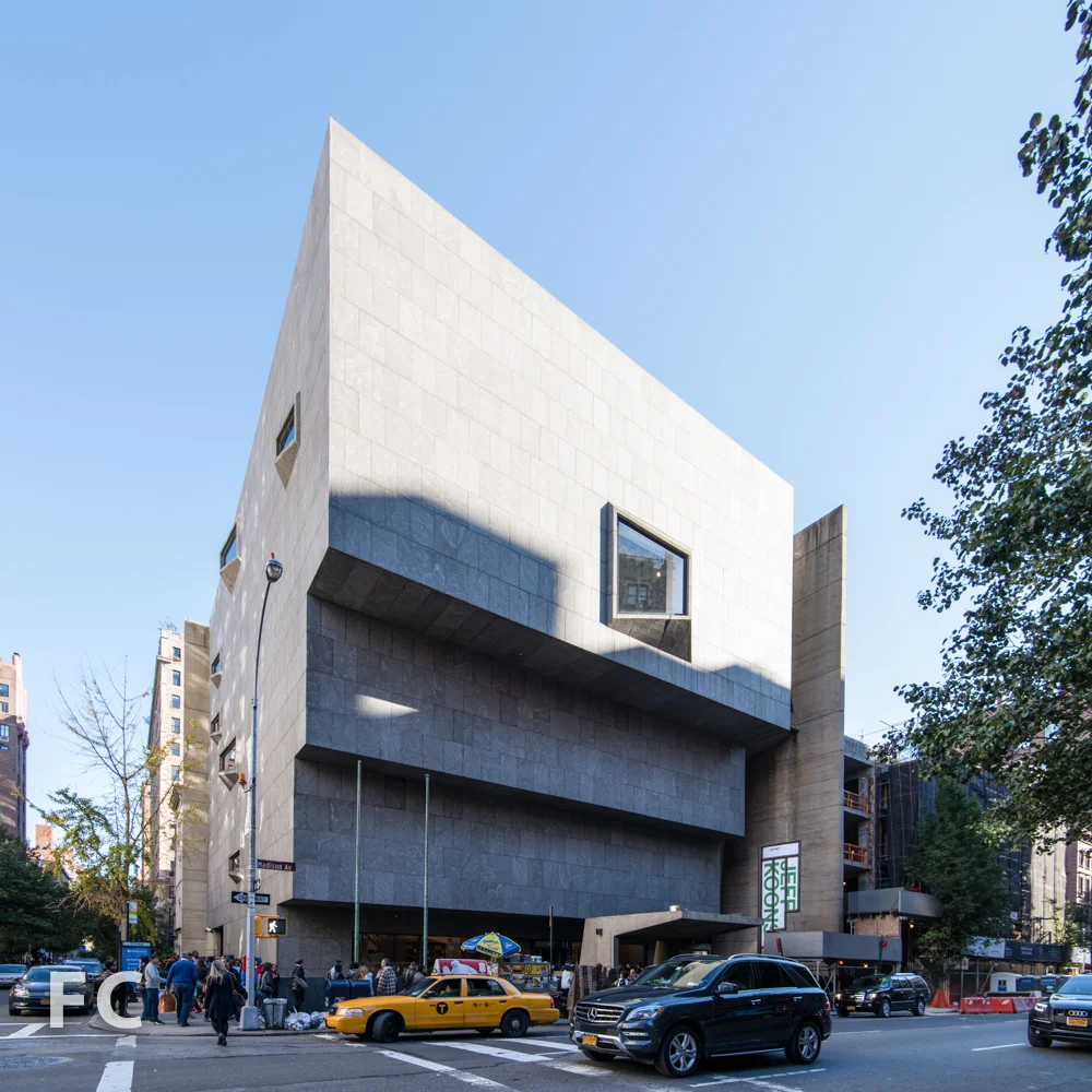 The Whitney Museum by Marcel Breuer, 1966.