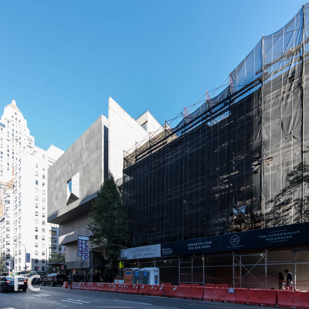 The Whitney Museum by Marcel Breuer, 1966.