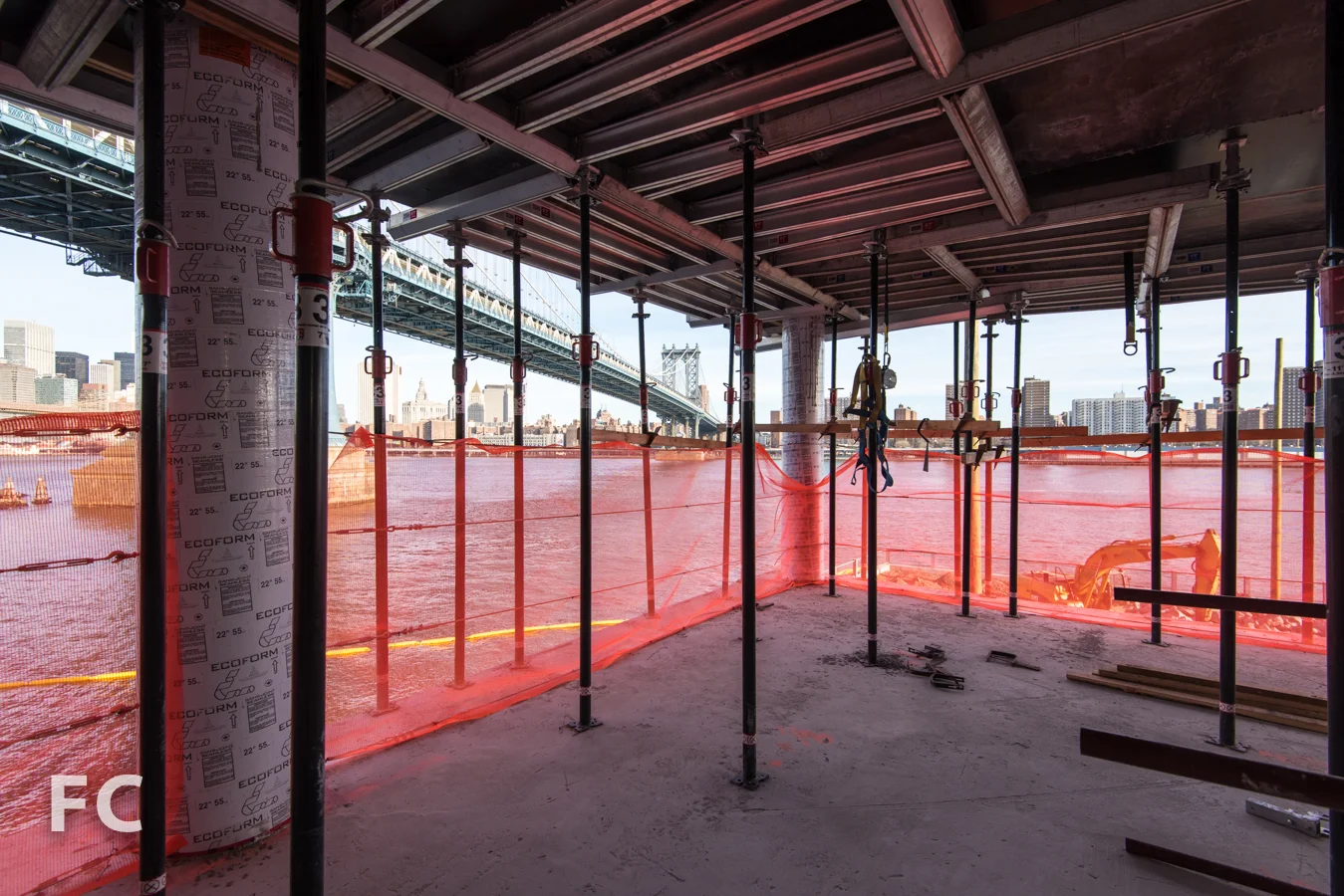 View from a northwest corner unit.