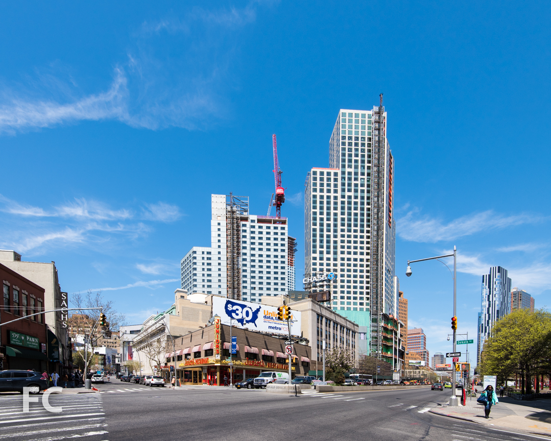 Southeast corner from Flatbush Avenue.