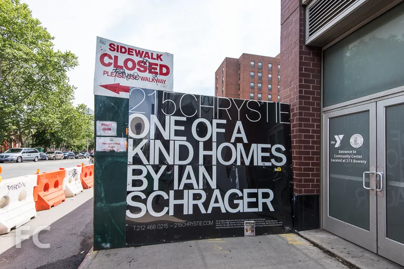 Site signage.