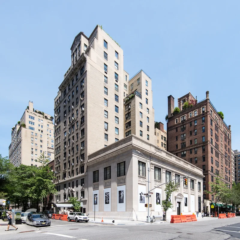 Southeast corner from Madison Avenue.