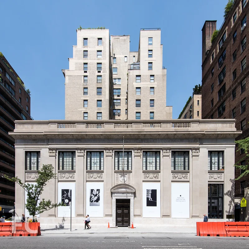 East facade from Madison Avenue.
