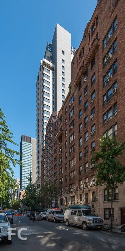 East facade from East 50th Street.