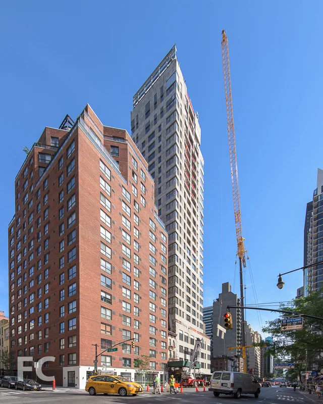 Northwest corner from Second Avenue.