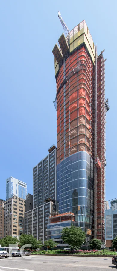 Southwest corner from West Street.