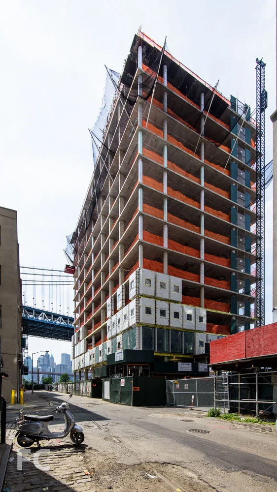 Southeast corner from John Street.