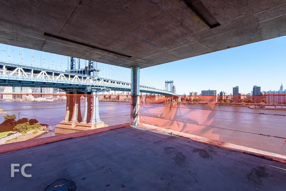 Corner view from a northwest unit.