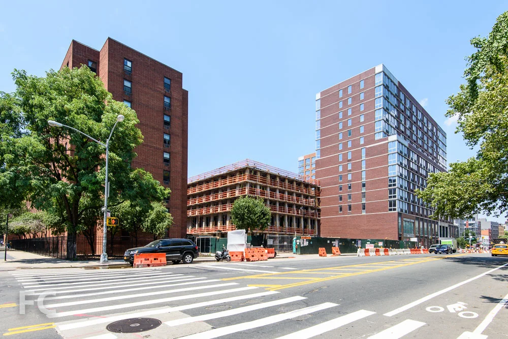 Southeast corner from Chrystie Street.