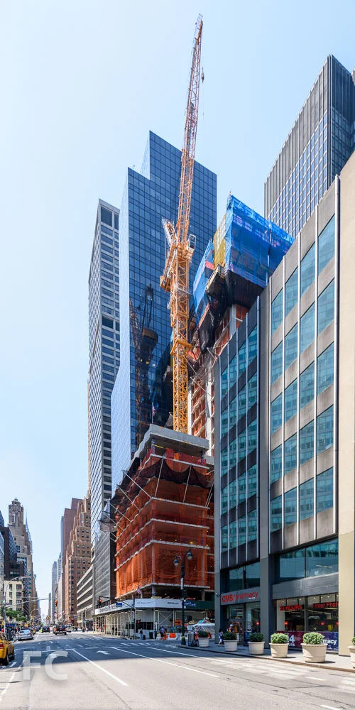 Northeast corner from Lexington Avenue.