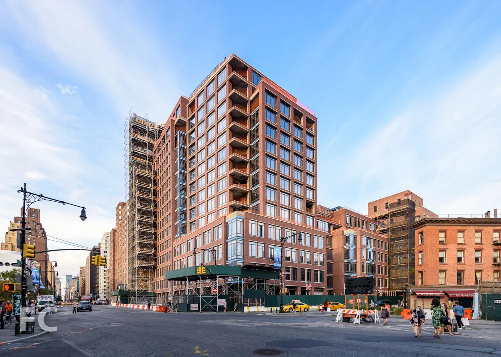 Southwest corner of 155 West Eleventh Street from Seventh Avenue.