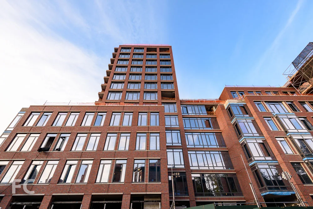 South façade of 155 West Eleventh Street.