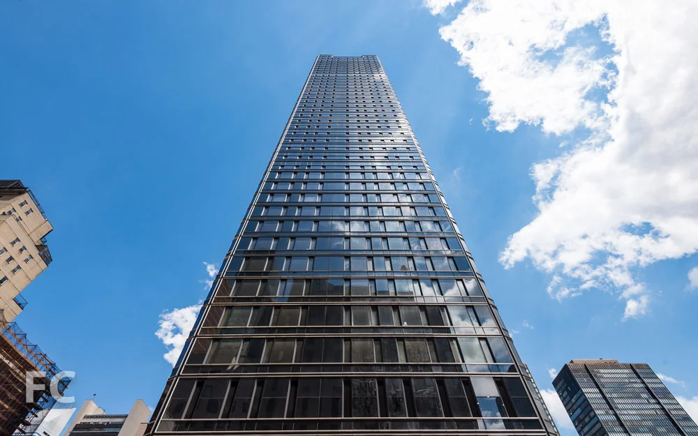 South façade from East 46th Street.