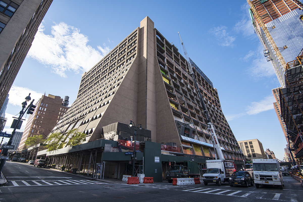 Northwest corner from Tenth Avenue.