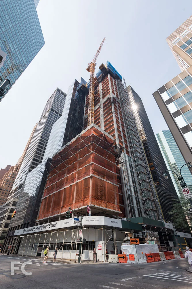 Northeast corner from Lexington Avenue.