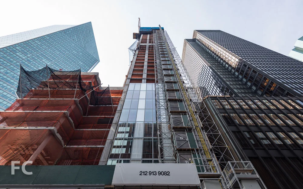 North facade from East 53rd Street.