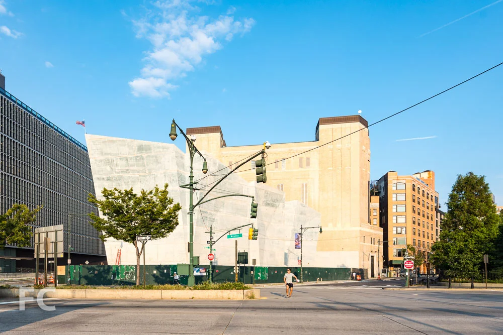 View of the Salt Shed from West Street.