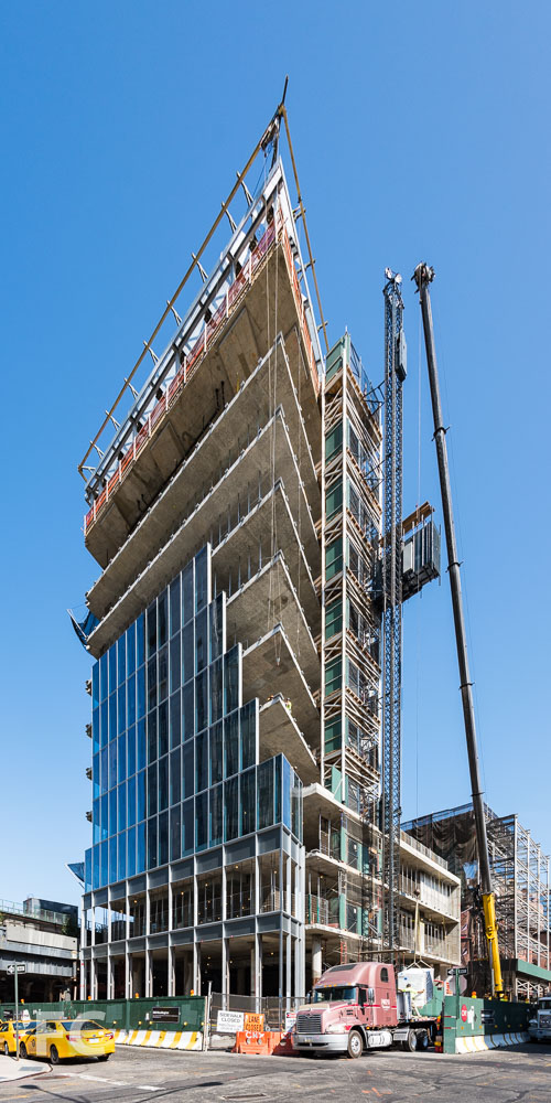 Southeast corner from Washington Street.