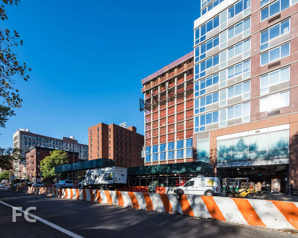 Looking south on Chrystie Street.