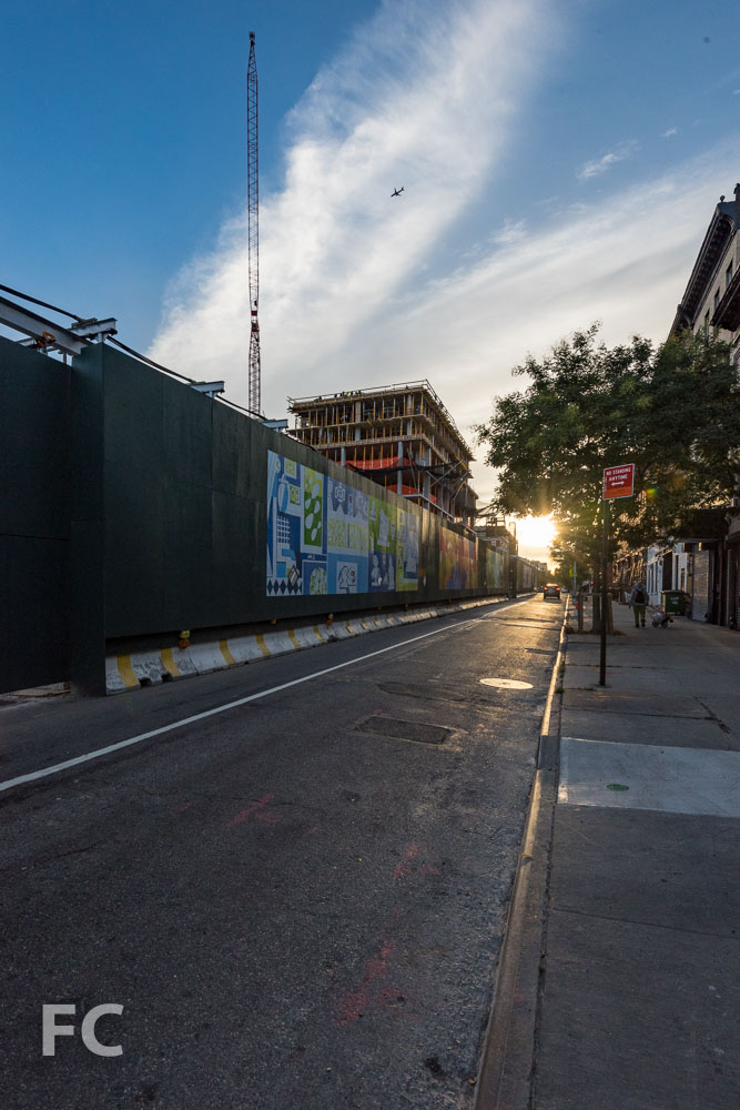 Southwest corner from Dean Street.