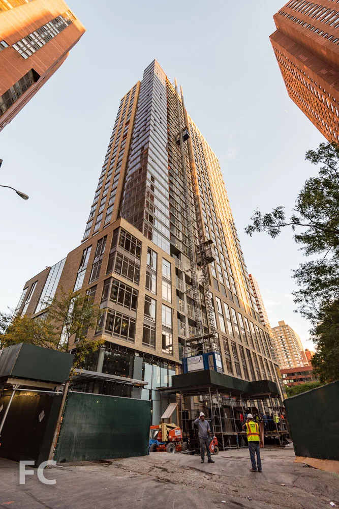 Southeast corner from East 92nd Street.