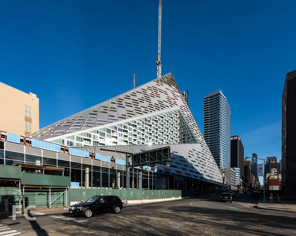 South façade from West 57th Street.
