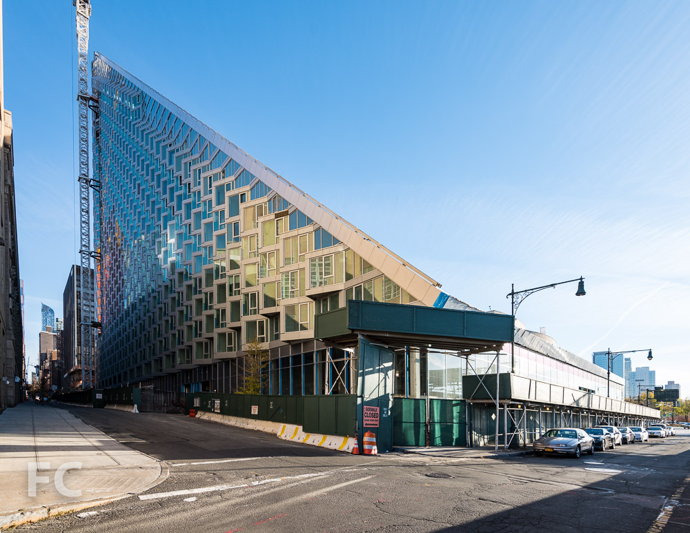Northwest corner from 12th Avenue.
