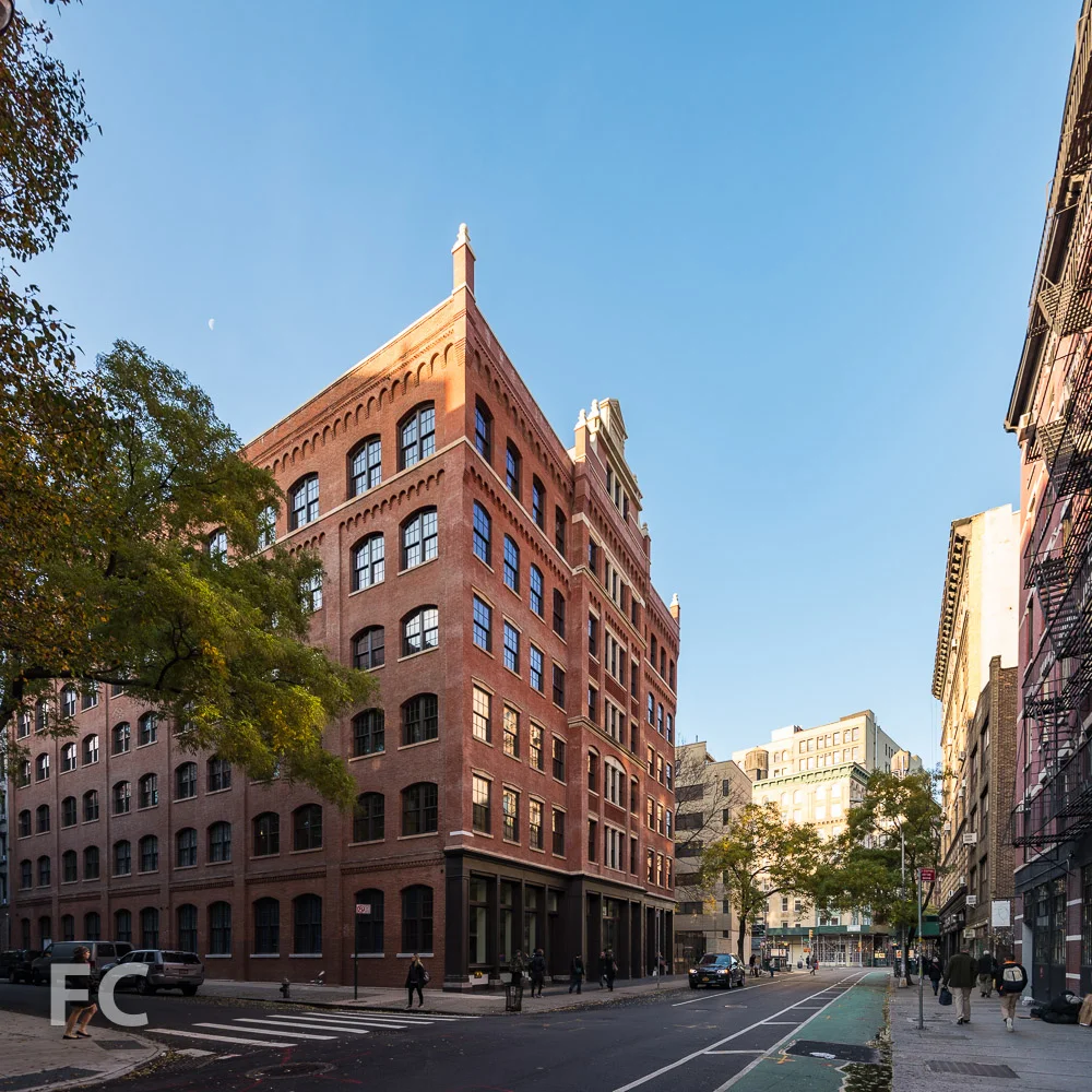 Looking west along Bleecker Street.
